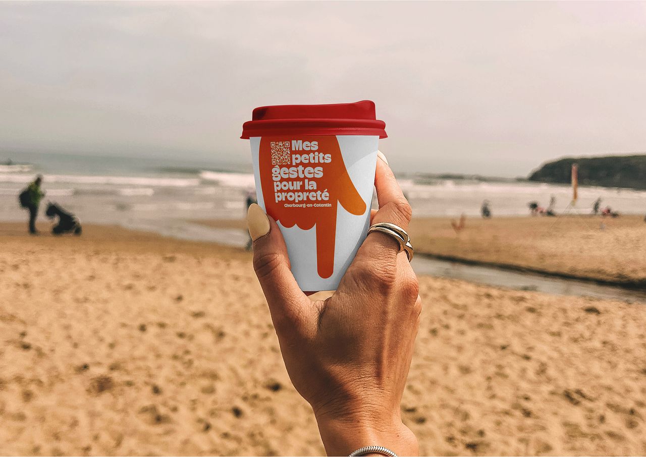 Branding et campagne : le dispositif propreté en v