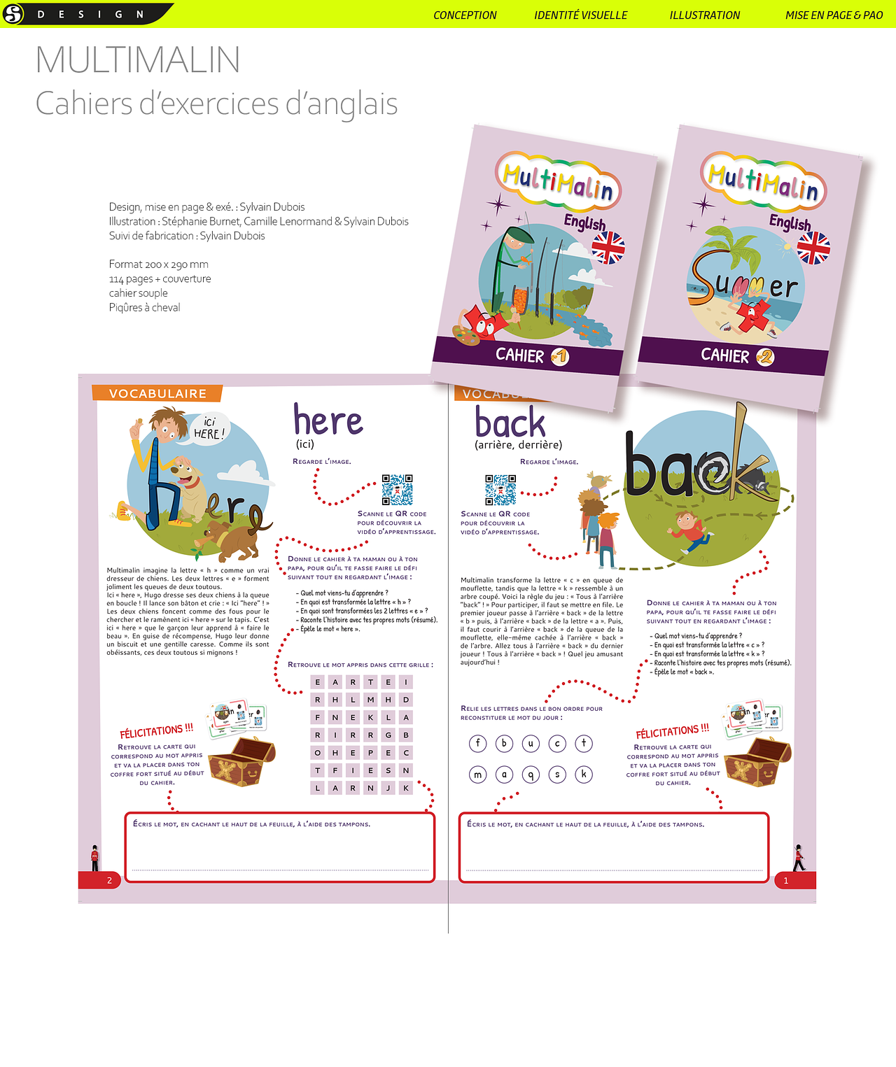 MULTIMALIN cahier English