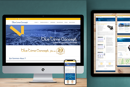 Site vitrine – webdesign et mise en ligne