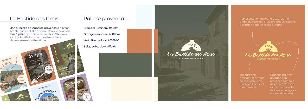 Branding auberge - restaurant
