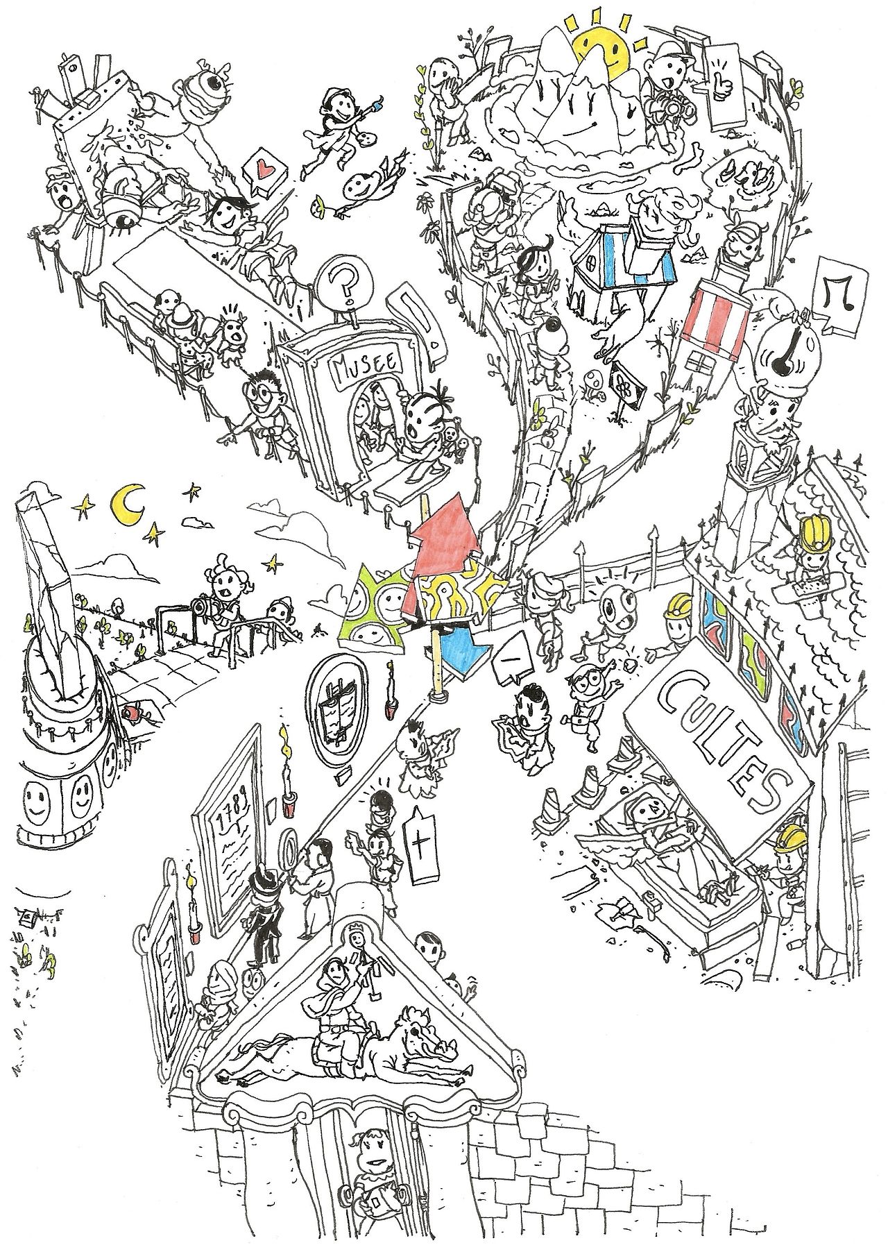 Affiche pour l’association Urban Expo.