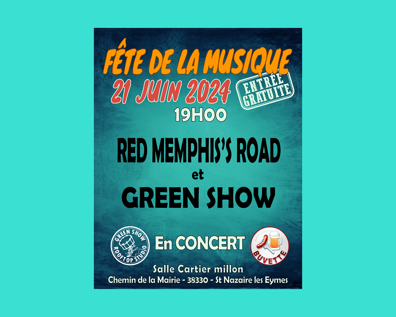 Affiche de concert