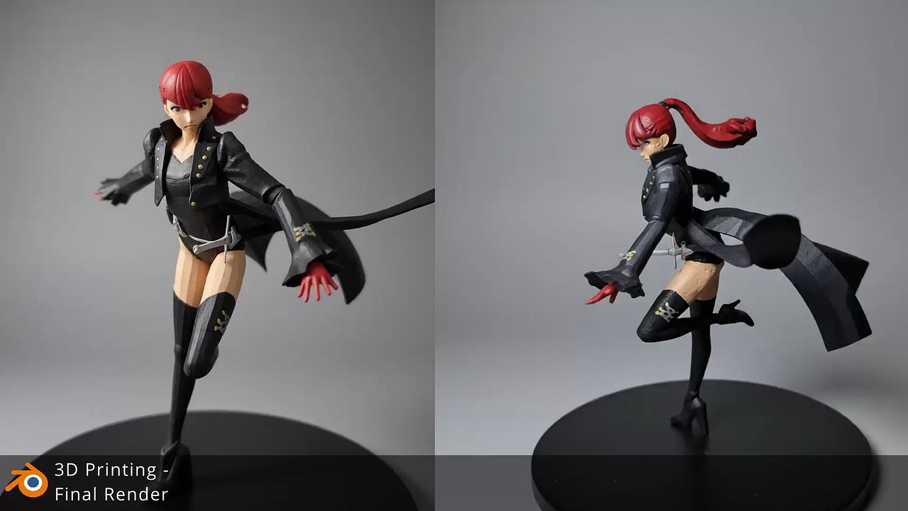 Portfolio : Modélisation Personnage Impression 3D