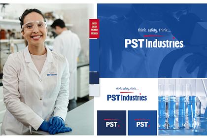 Logotype & Identité de marque - PST industries