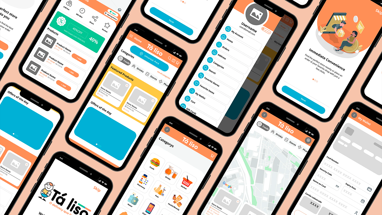 Design UI mobile – Application moderne et intuitiv