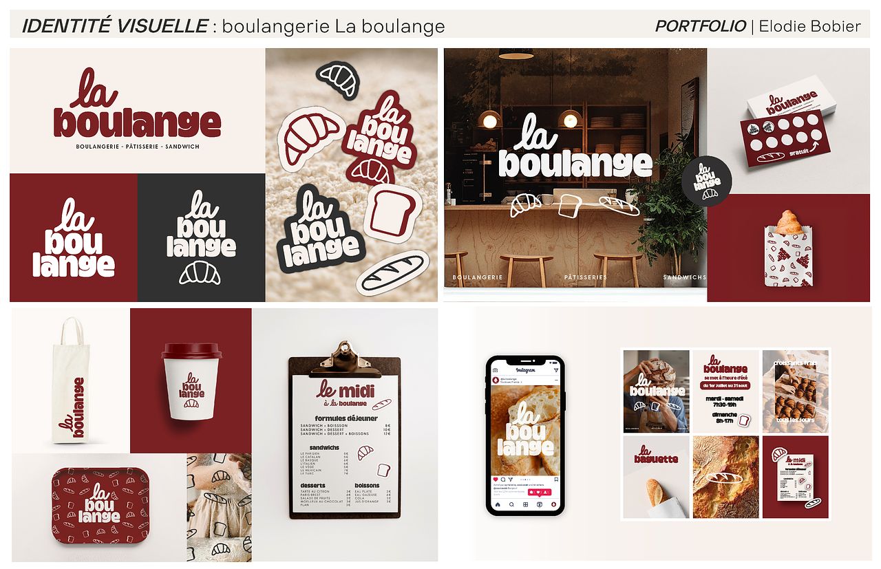 Identité visuelle La boulange