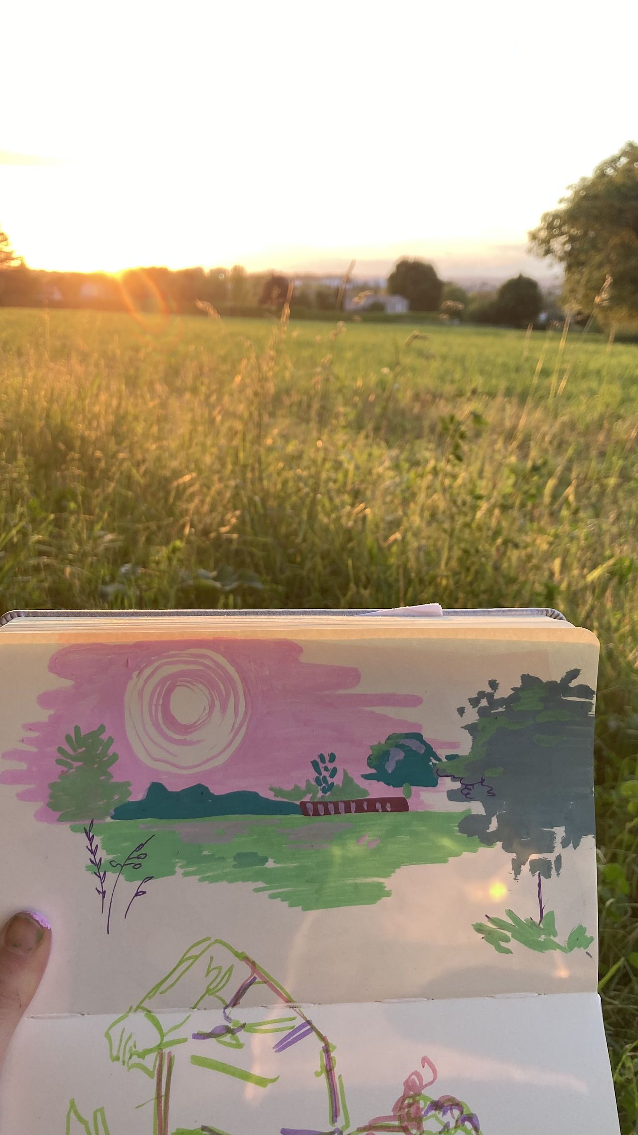 Coucher de soleil