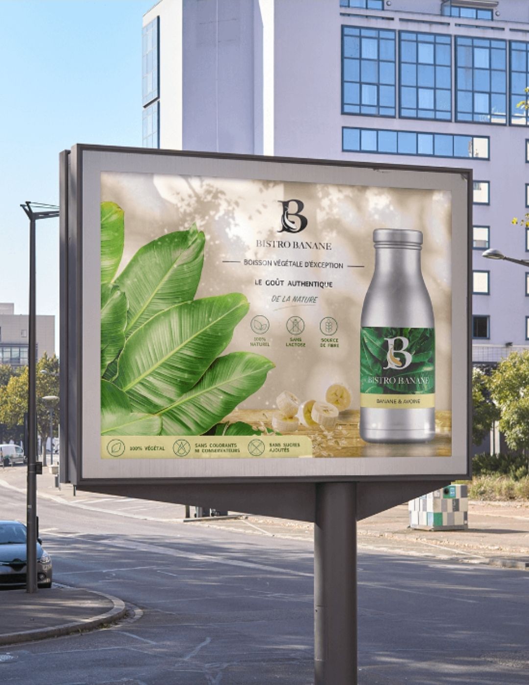 Affiche Bistro Banane