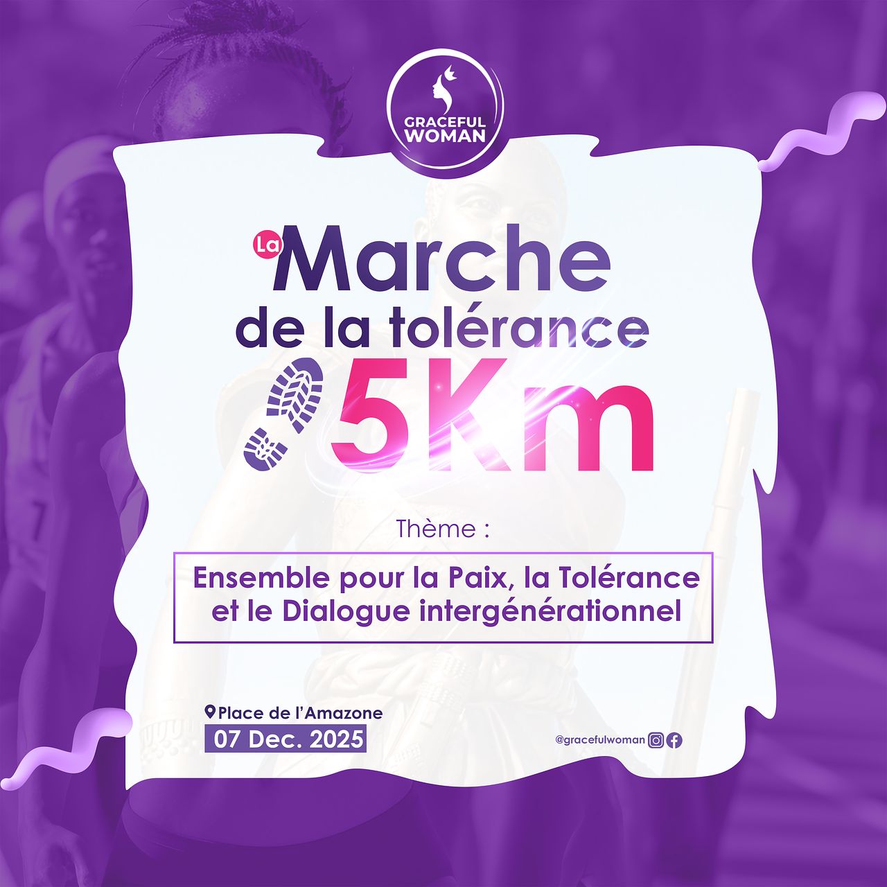 Affiche publicitaire pour réseaux sociaux