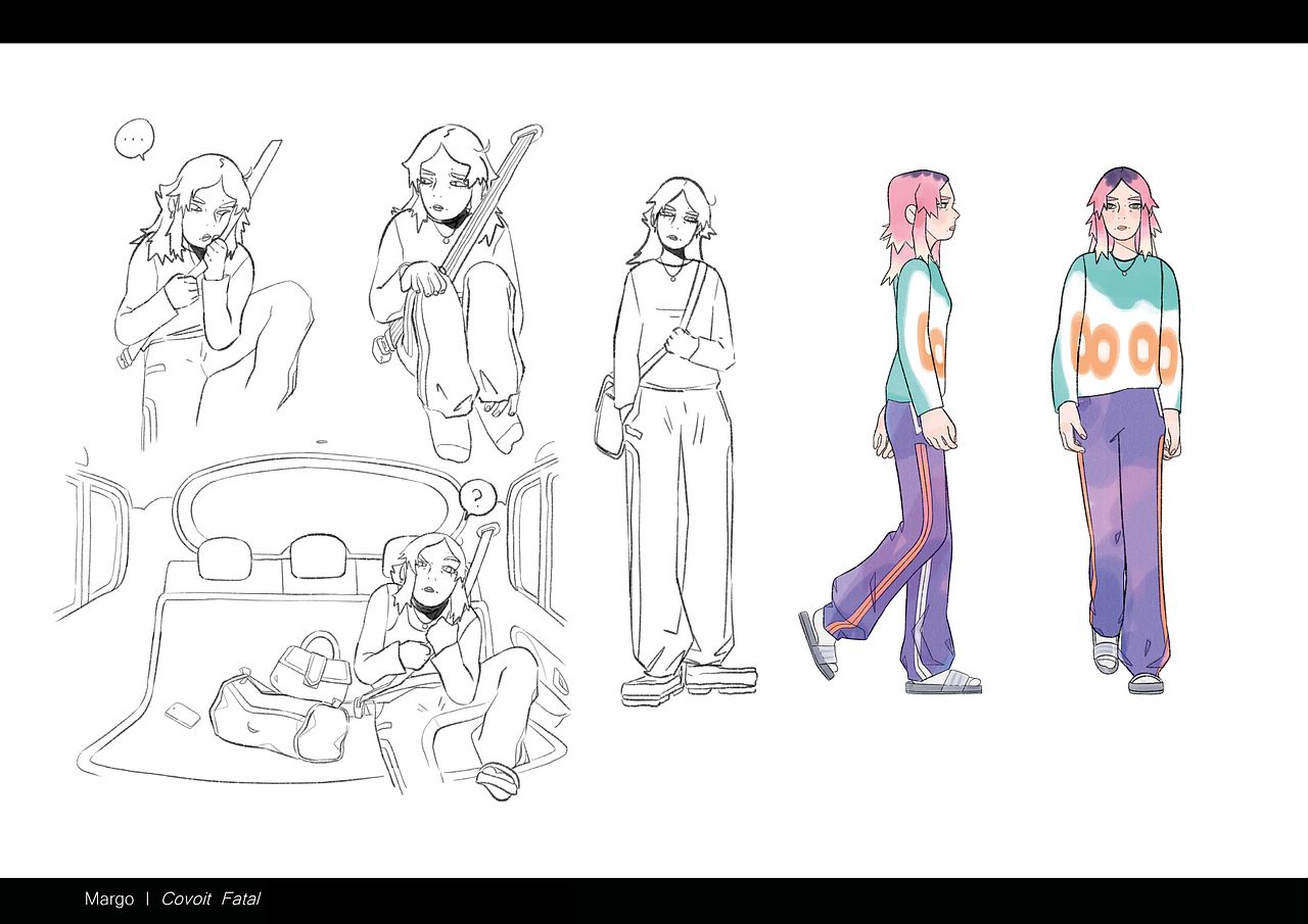 Character design - Margo