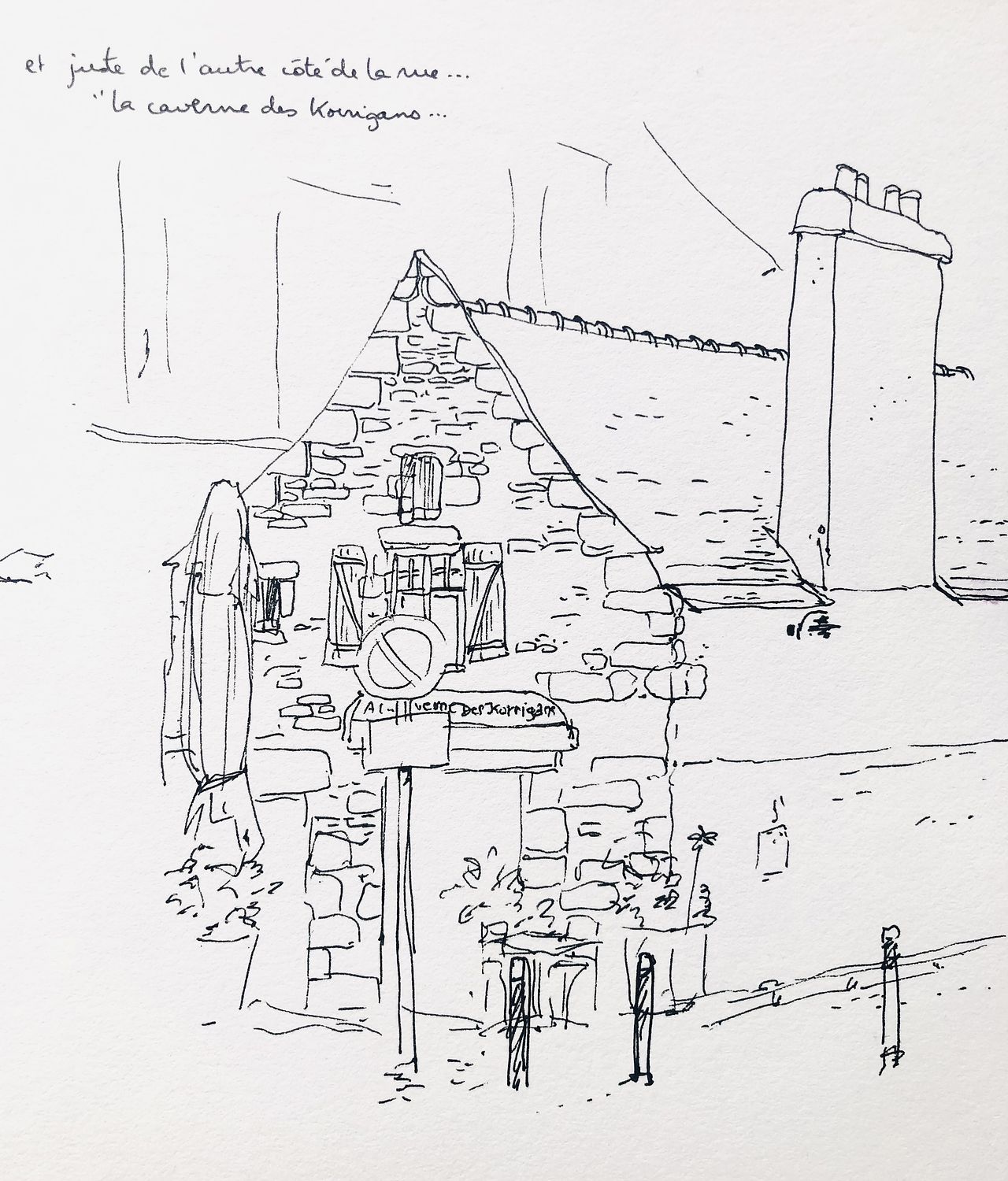 La caverne des Korrigans (Concarneau)