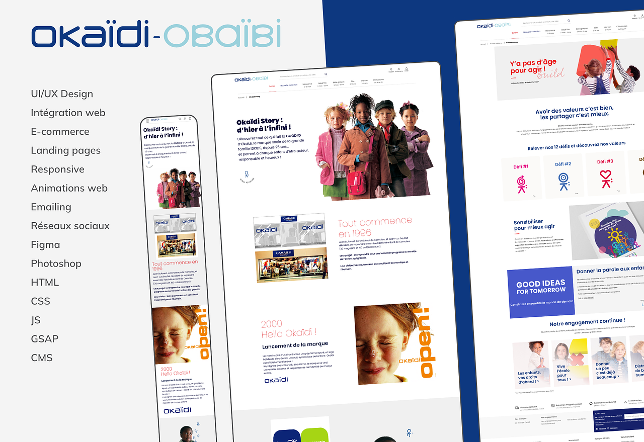 Lead intégrateur web - UI/UX Designer