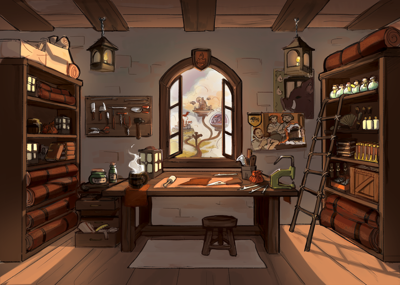 Atelier de tanneur
