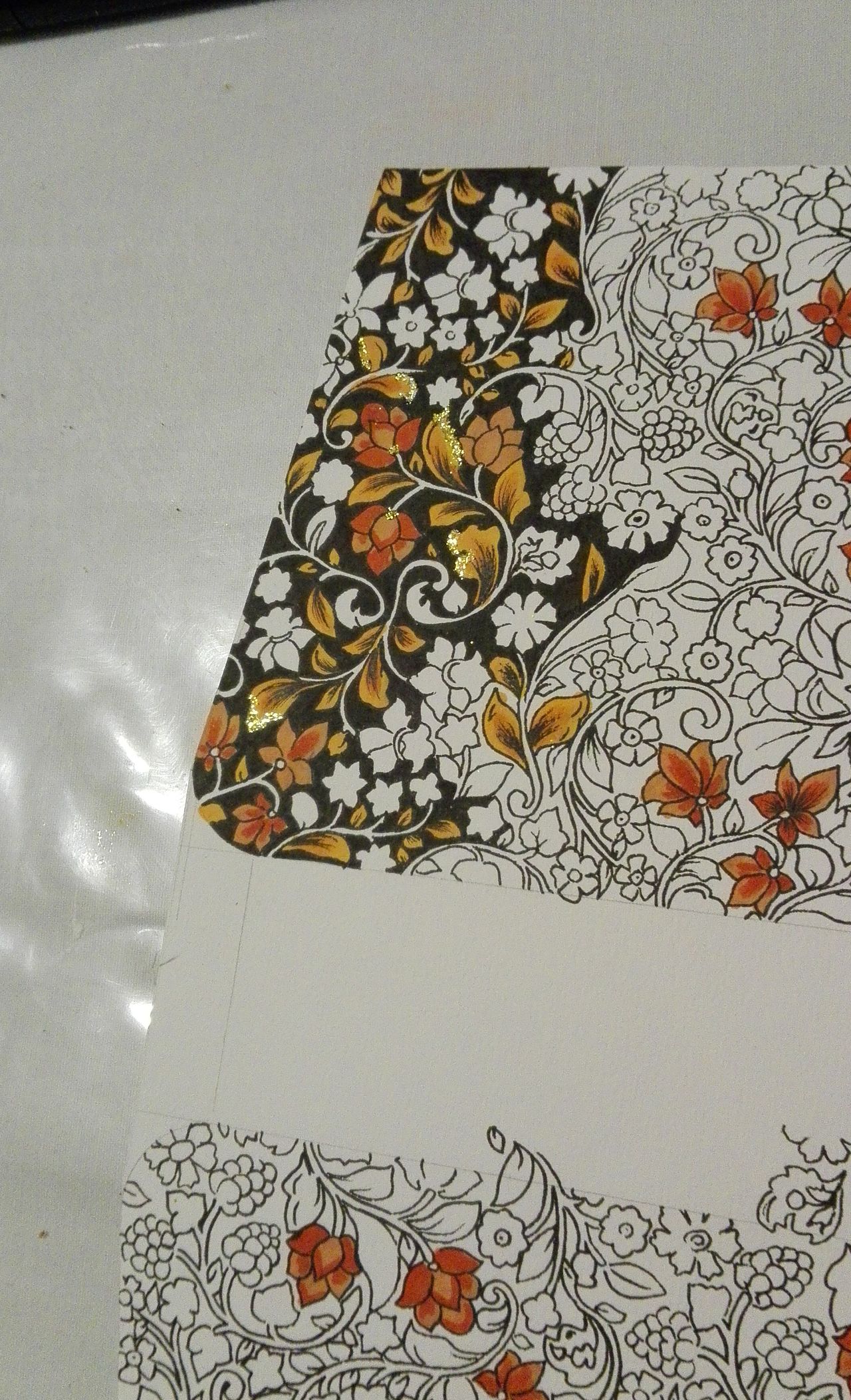Projet imitation textil , lycée
