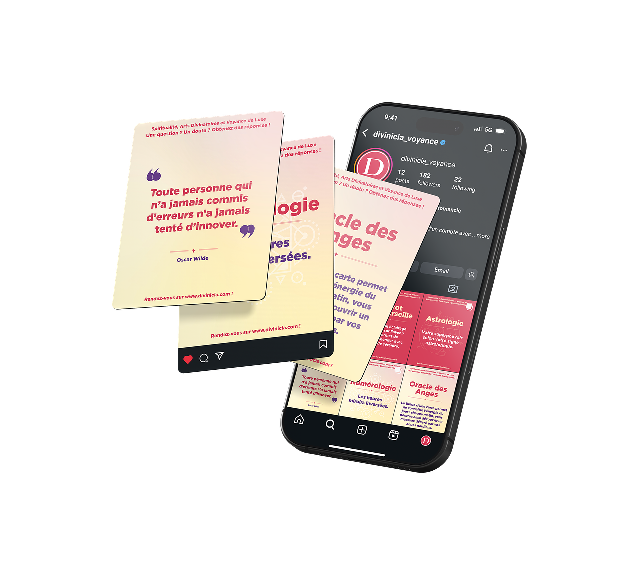 Identité Instagram & Templates Réseaux Sociaux