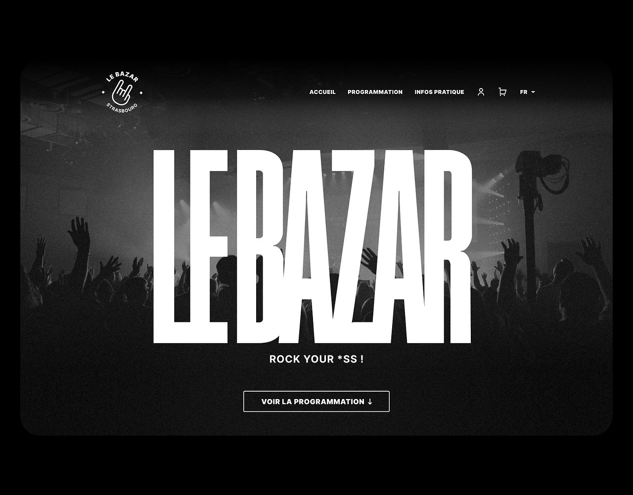 Le Bazar | Site web