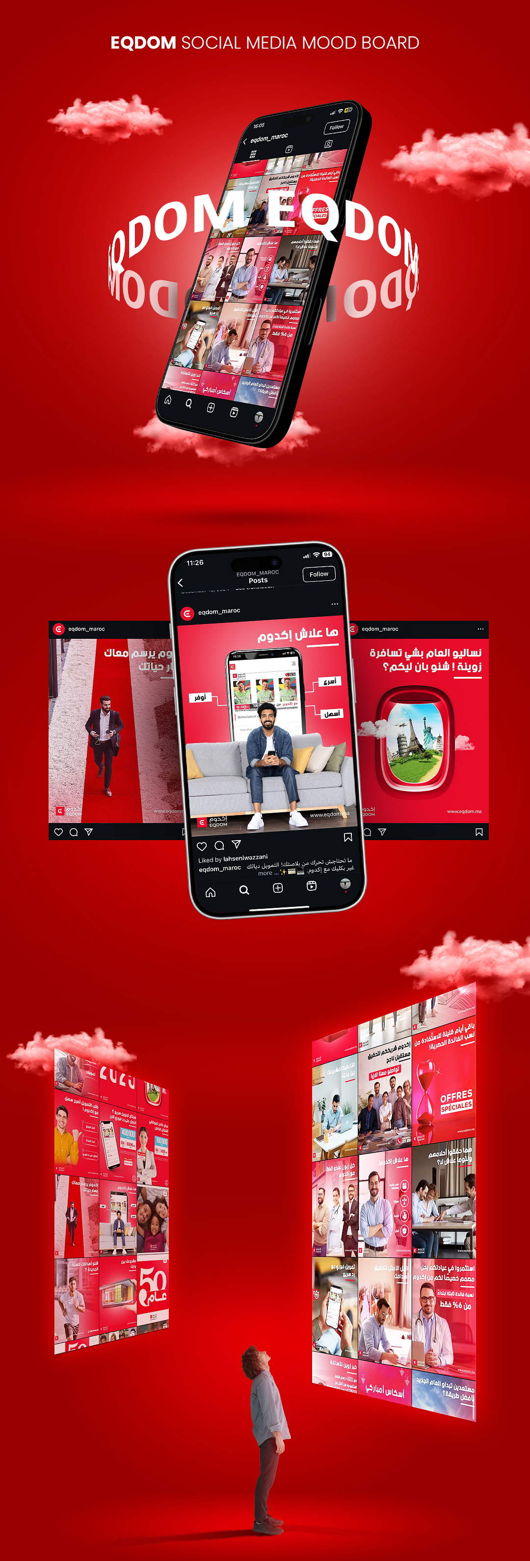 Social Media Mood board, Eqdom