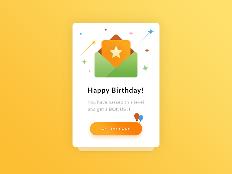 Congrats. Happy Birthday UI-UX