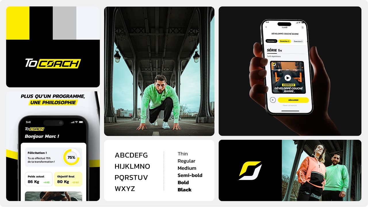 Branding & UX/UI Design ToCoach