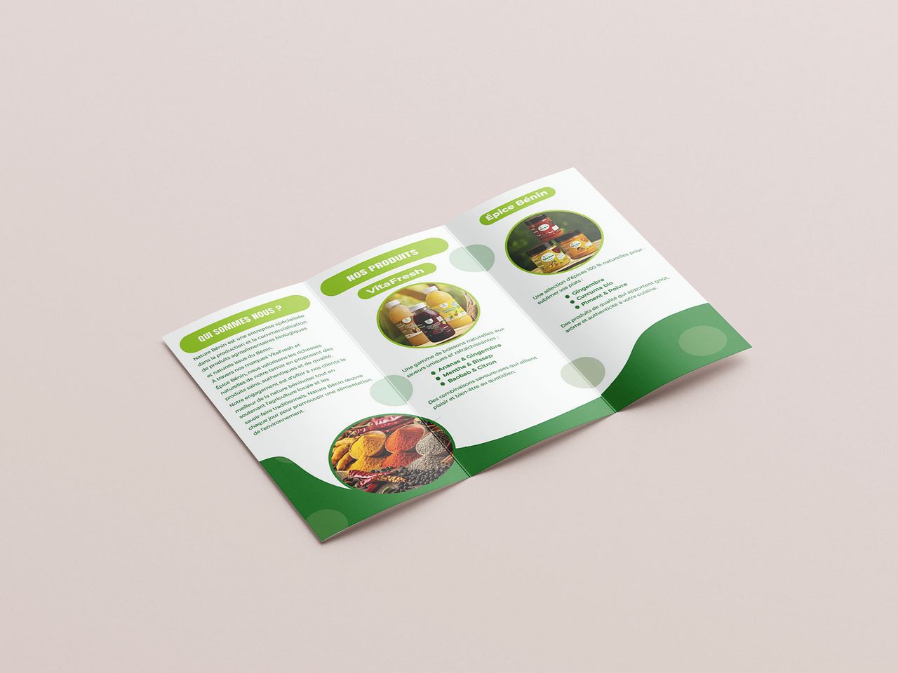 Brochures intérieur