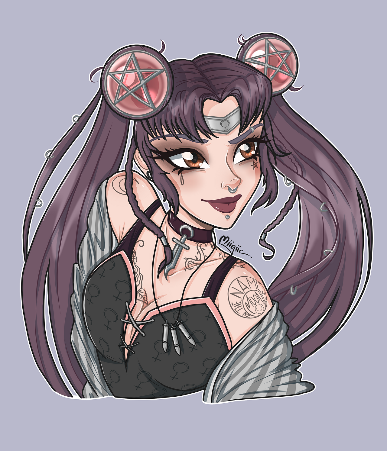 Character Design original - Sailor Moon grunge