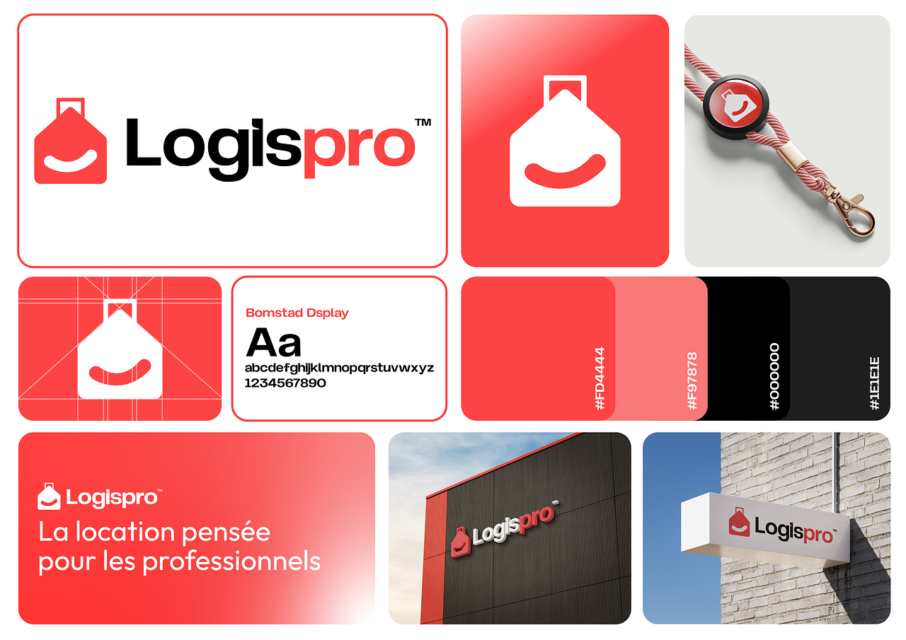 Logo & charte graphique – Logispro