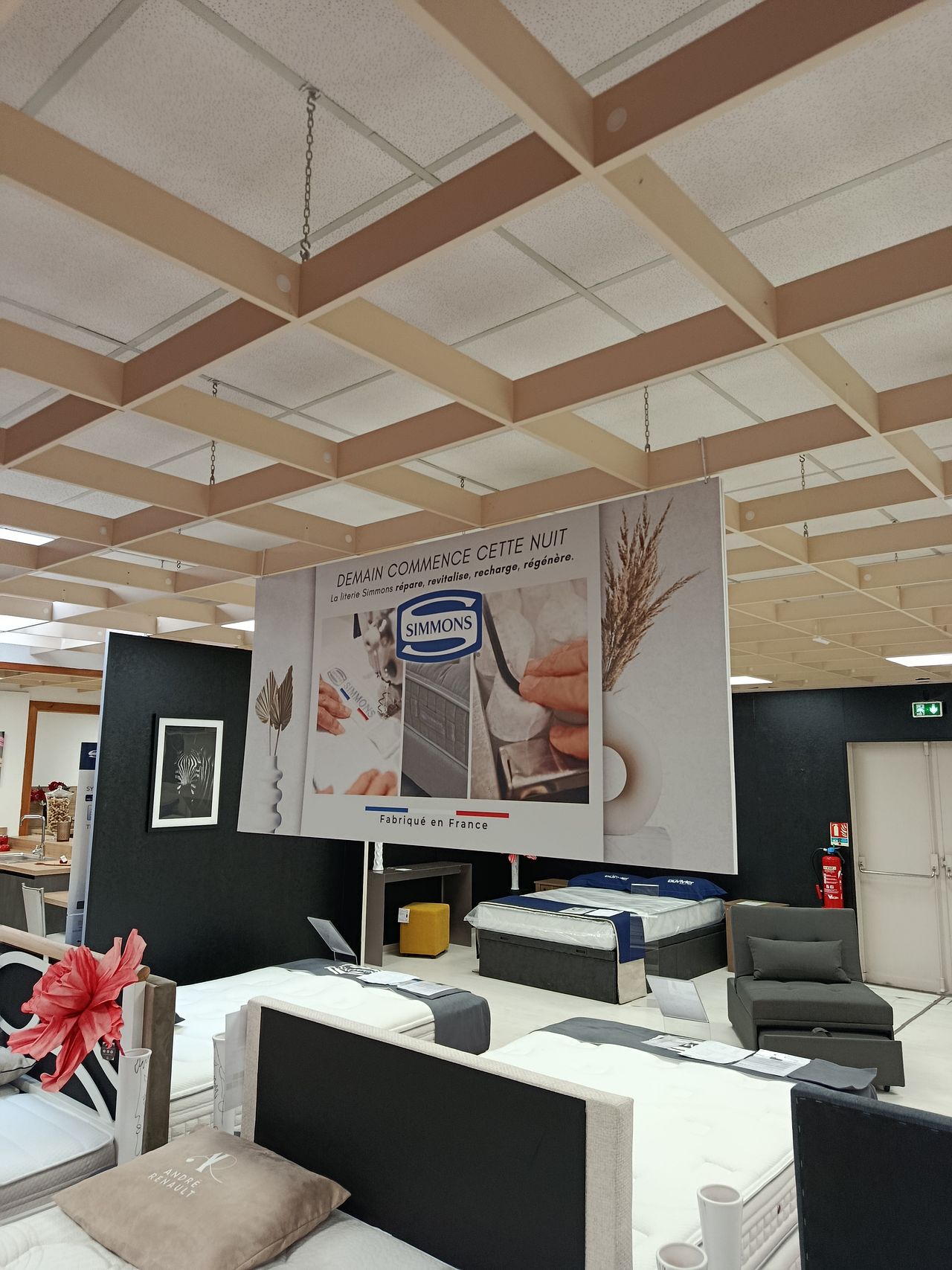 PLV en magasin d'ameublement