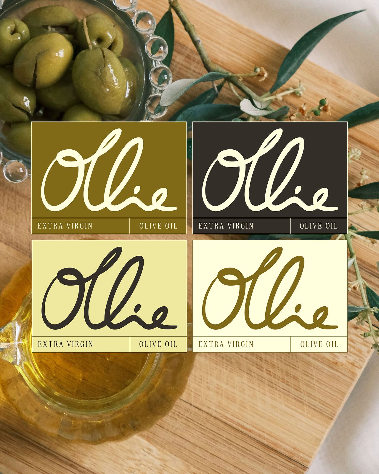 Étiquettes Ollie - Huile d'Olive