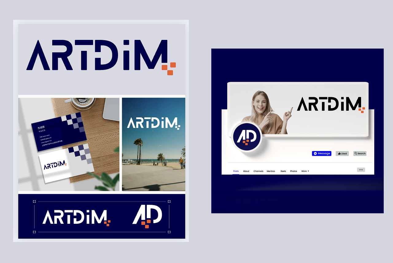Logo agence web