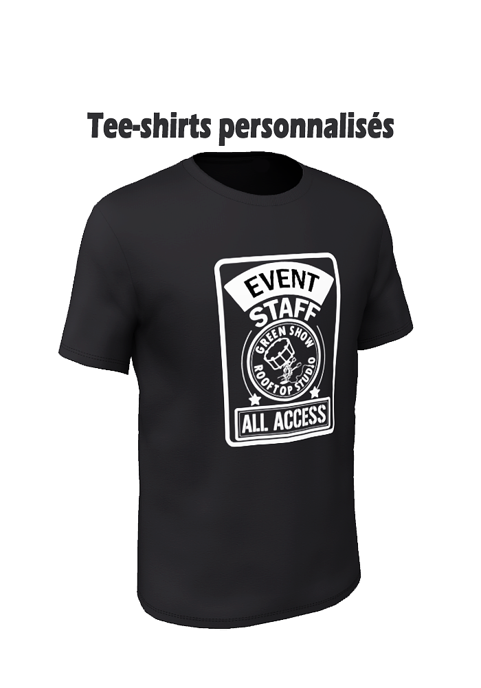 Design flocage tee-shirts