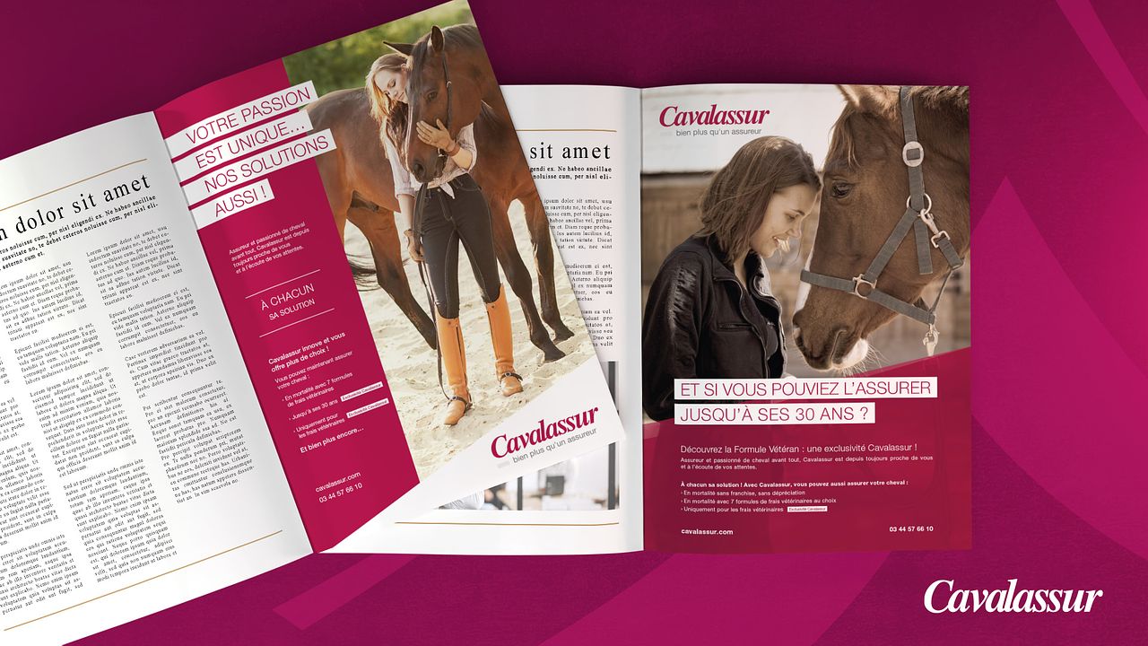 Annonce presse Cavalassur