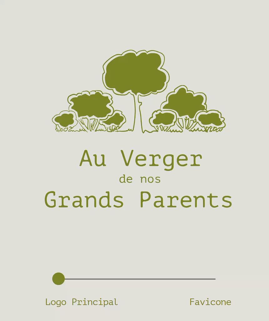 Logo Au Verger de nos Grands Parents _ Verger