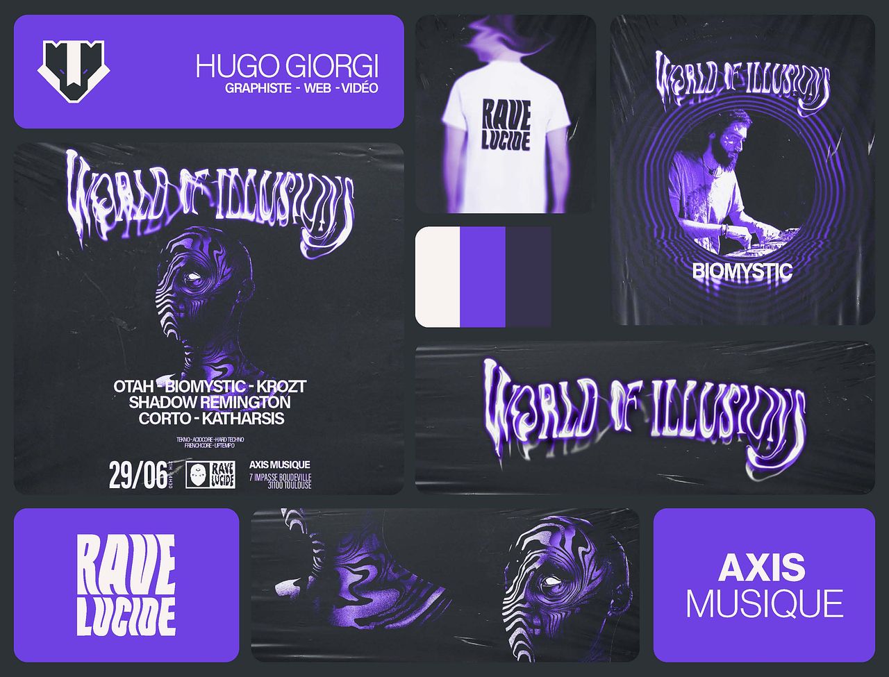 Worlds of illusions : Rave Lucide