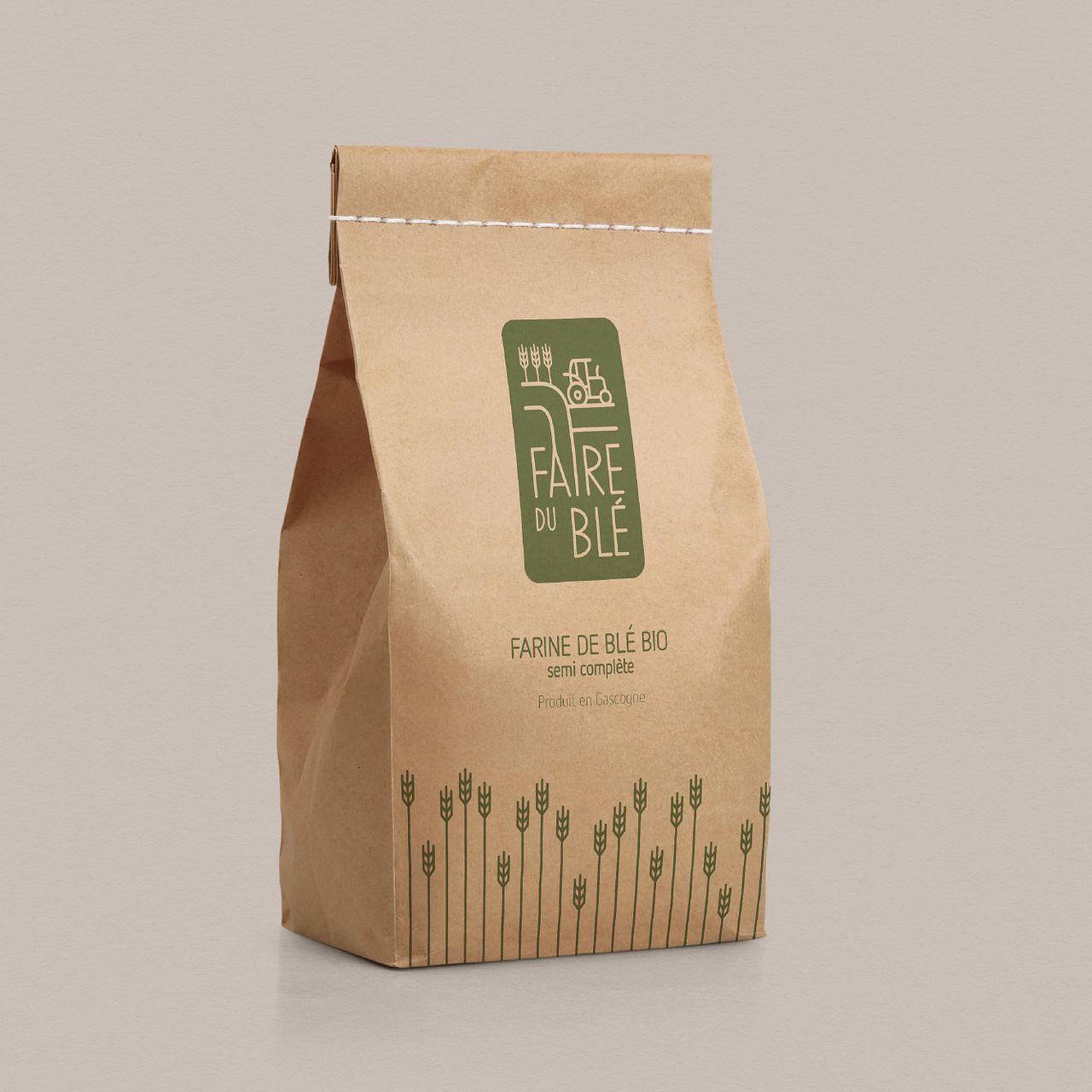 Packagin gfaire du blé