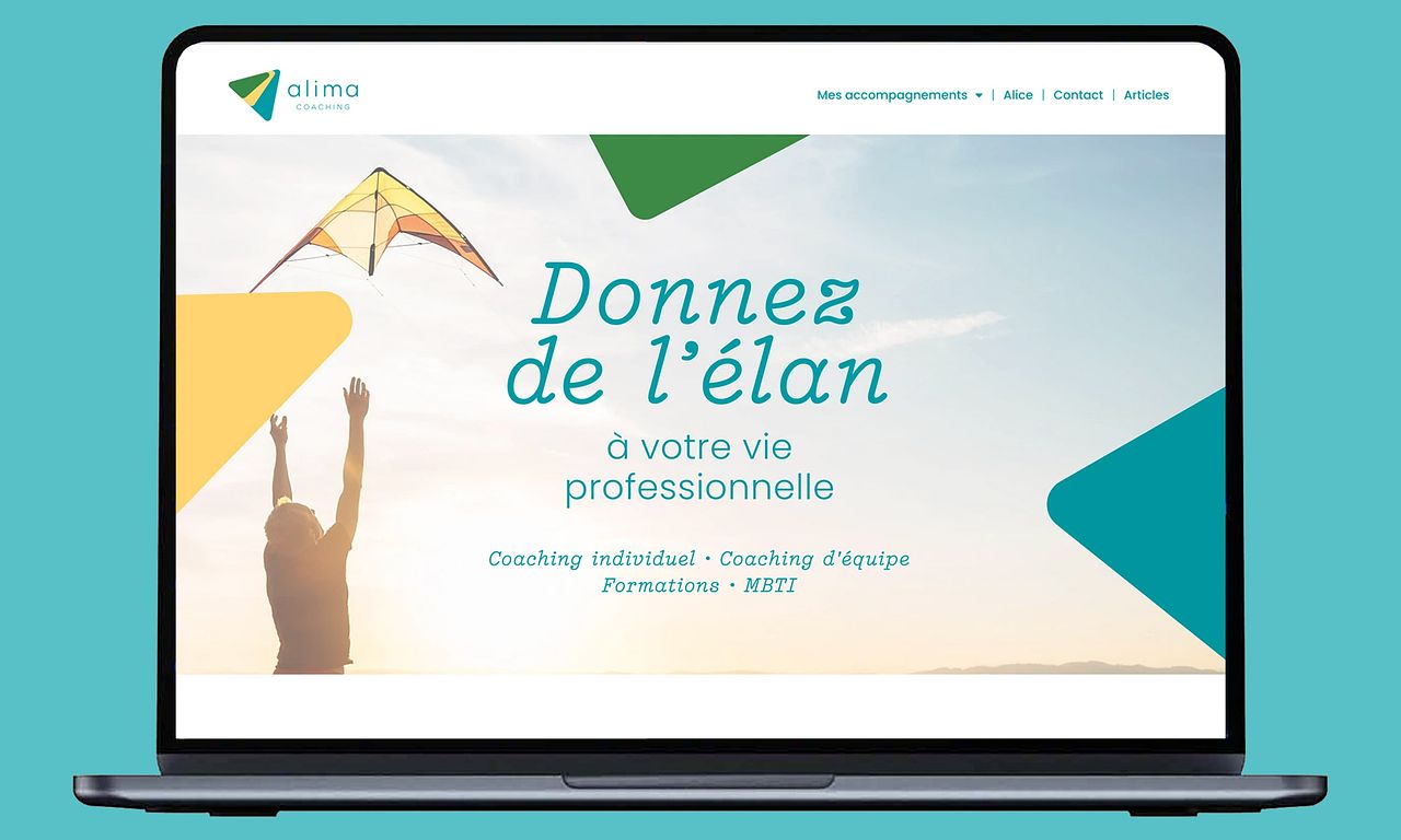 Conception de site Internet éco-conçu pour coach