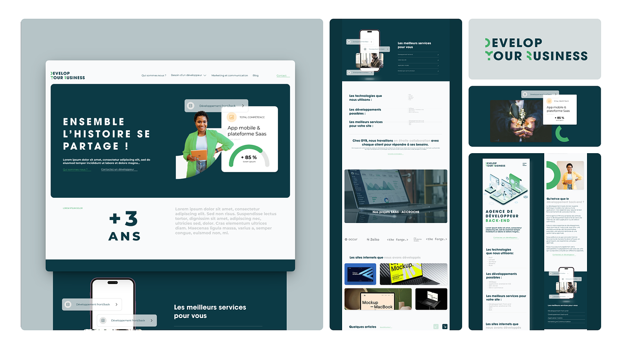 Dev Your Business - UX/UI Design