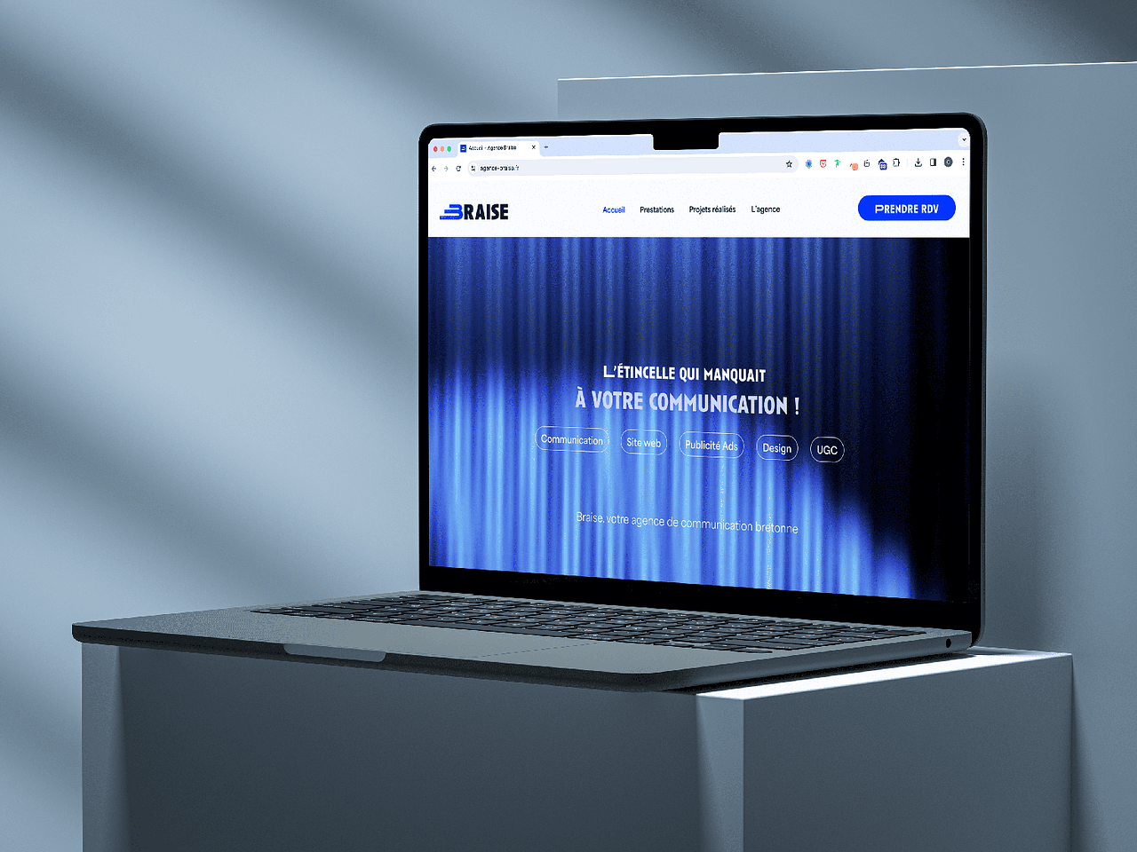 Site vitrine | Braise Agence de communication