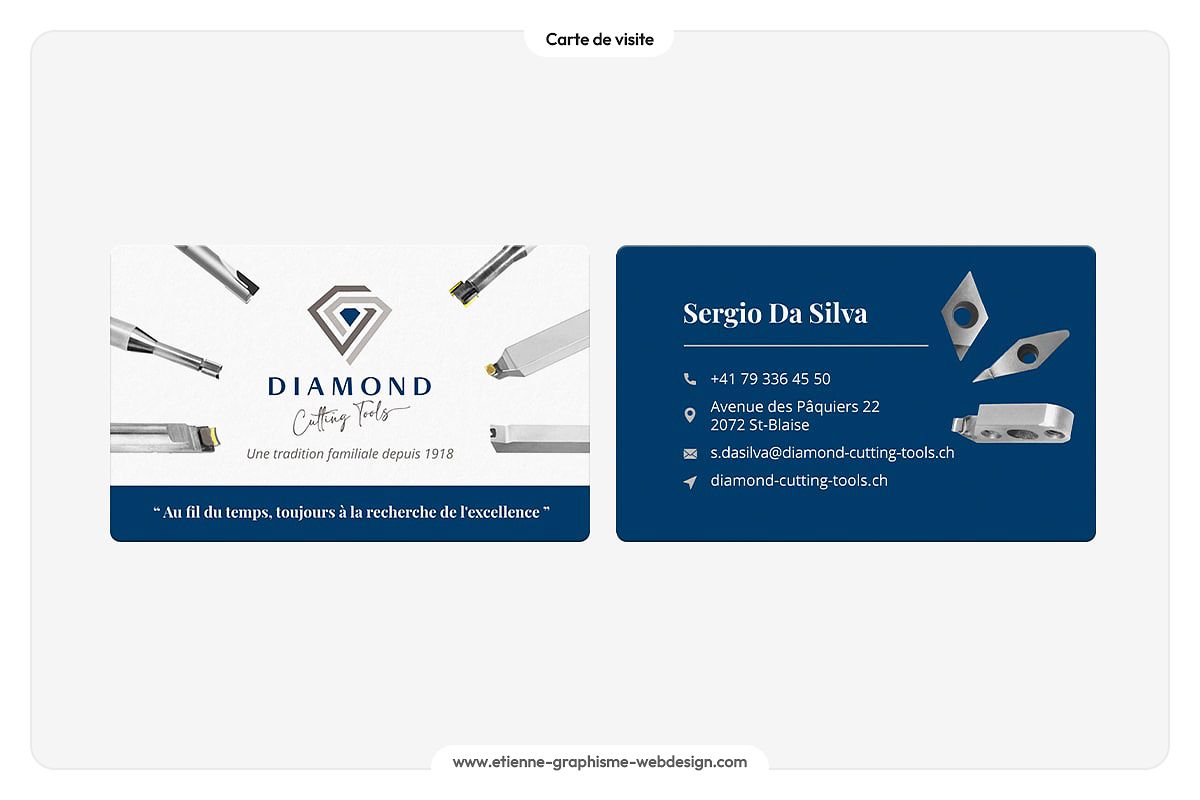Diamond Cutting Tools | Carte de visite