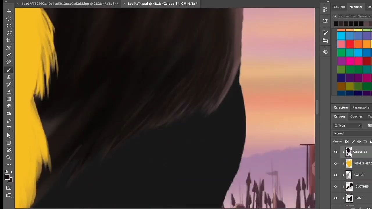 Illustration héroic fantasy