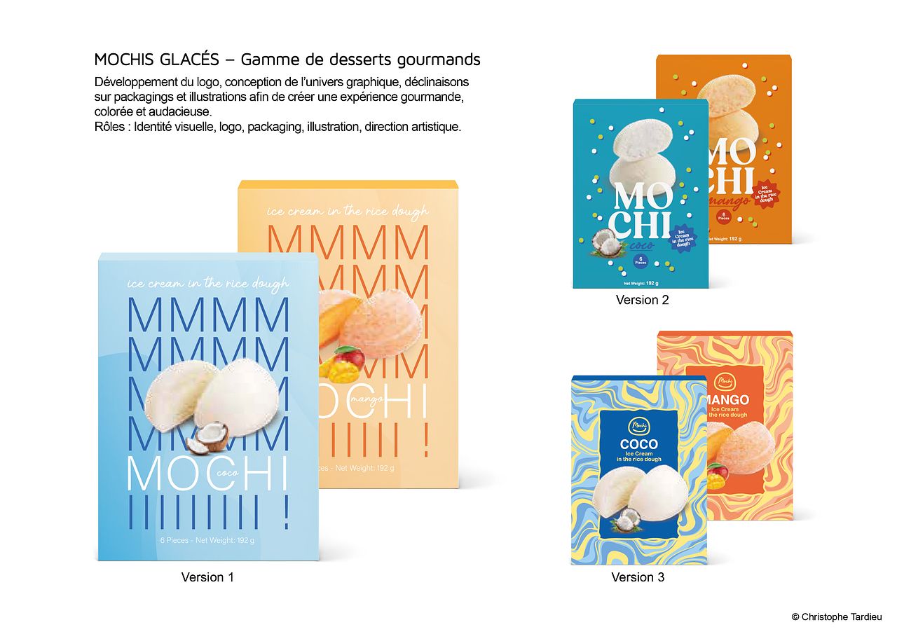 MOCHIS GLACÉS – Gamme de desserts gourmands
