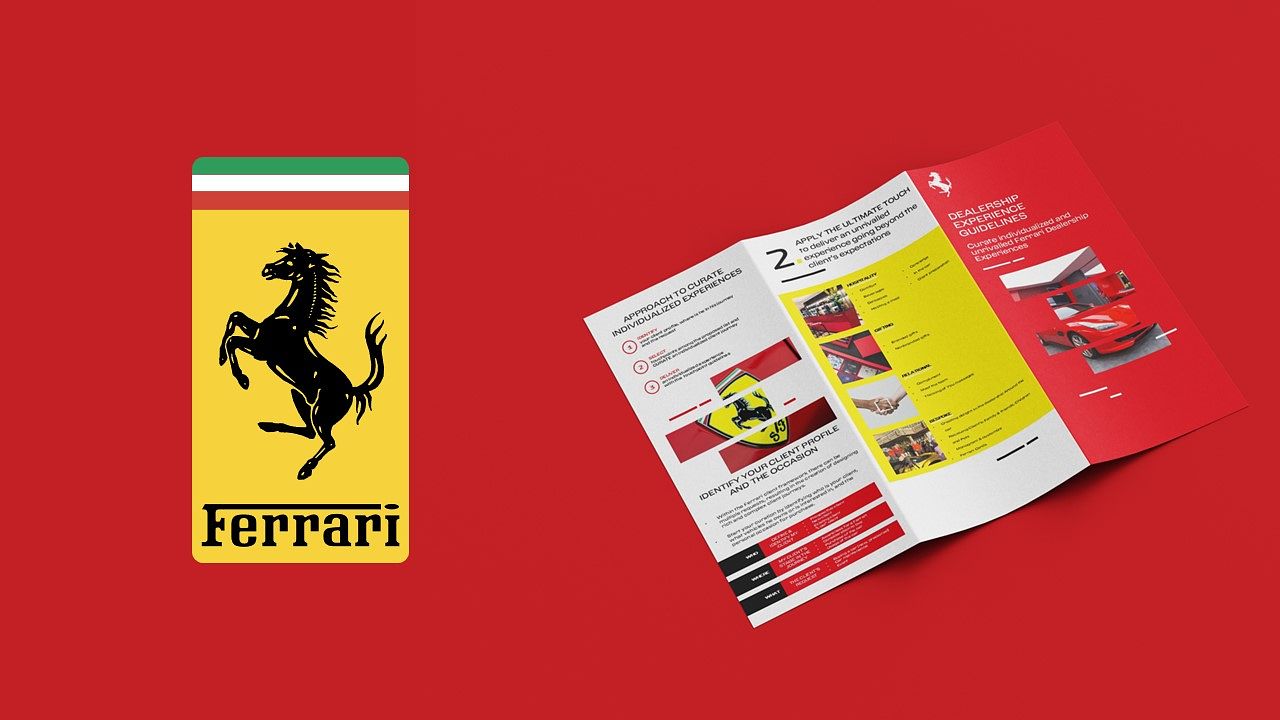 Ferrari — Brochure concession automobile