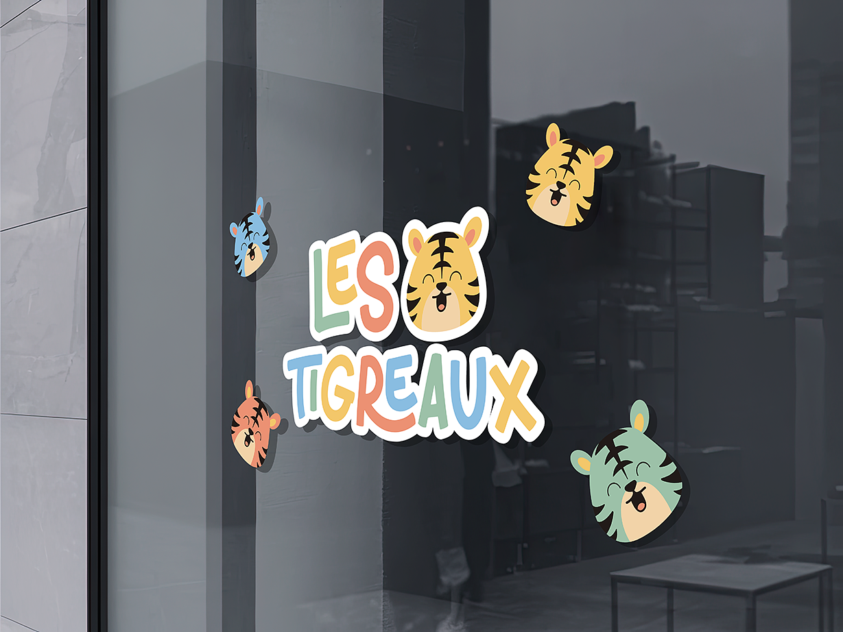 Sticker sur vitre