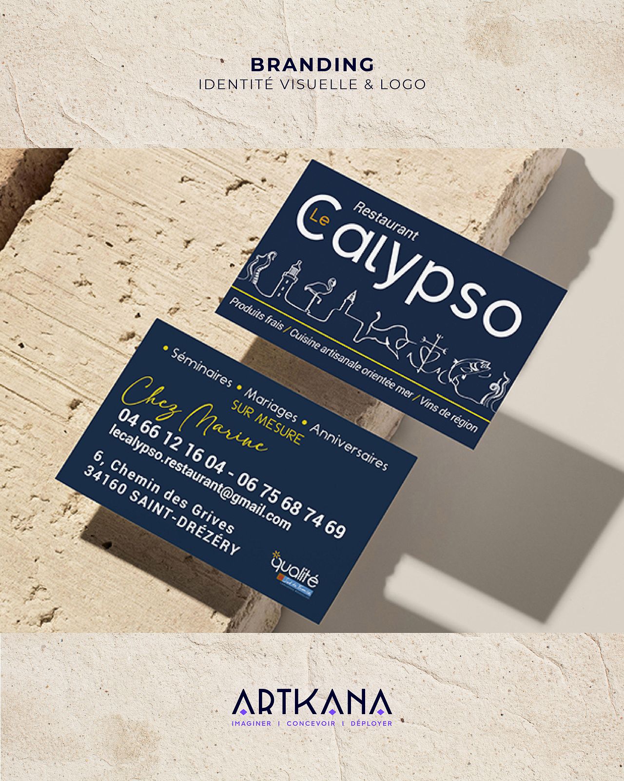 Calypso - Carte de visite