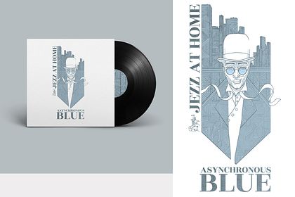 Illustration pochette vinyle