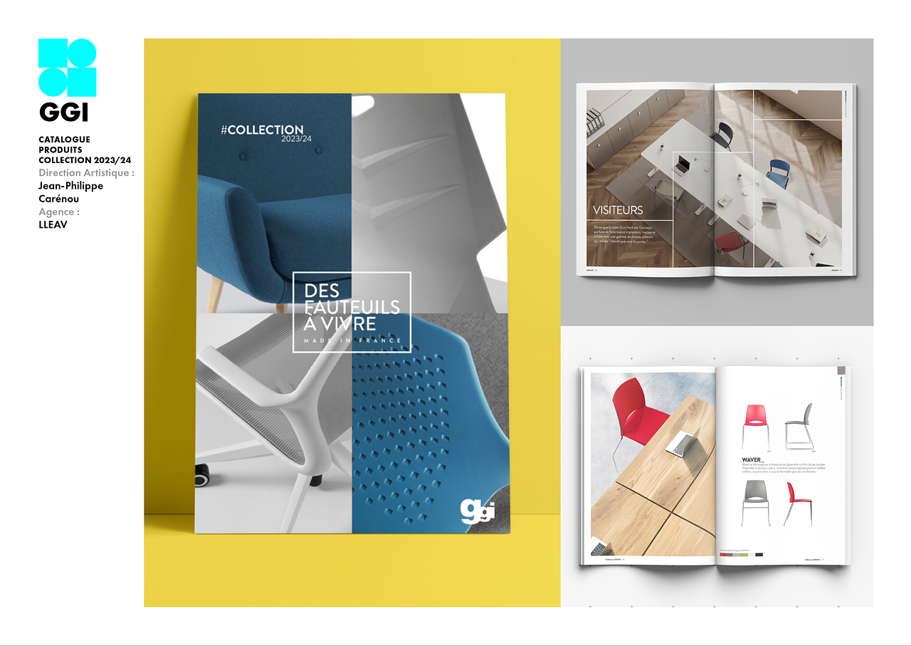 Réalisation catalogue 100 pages