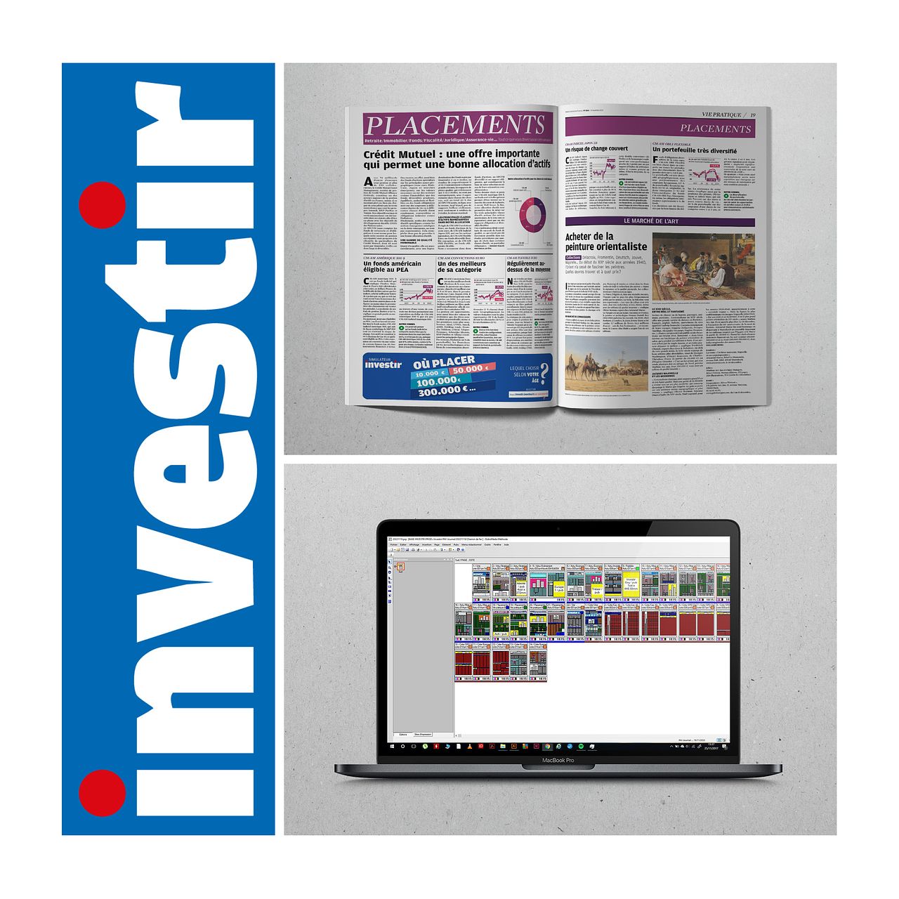 Secrétariat de rédaction, Investir Les Échos