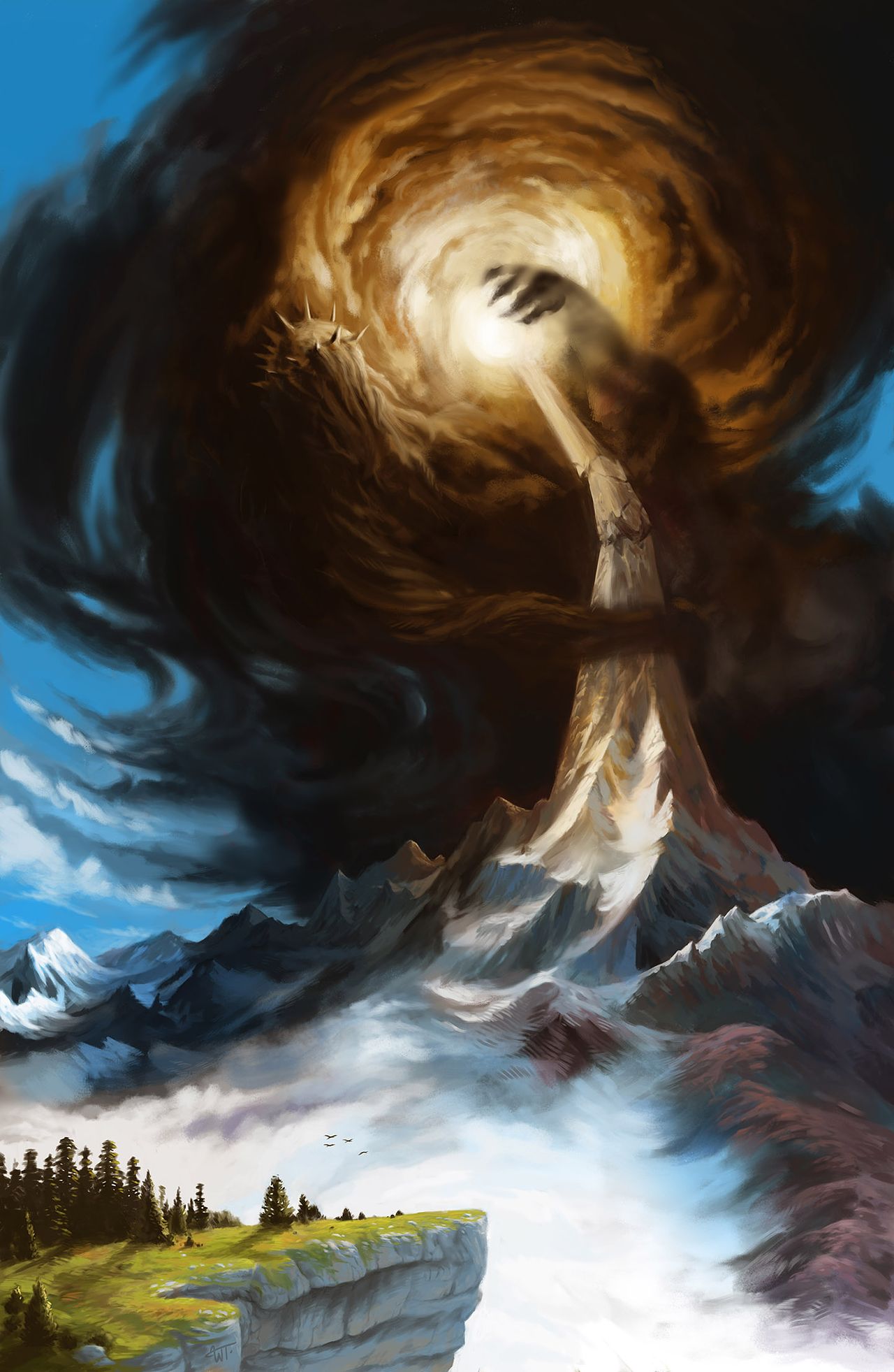 Melkor and the Lamps