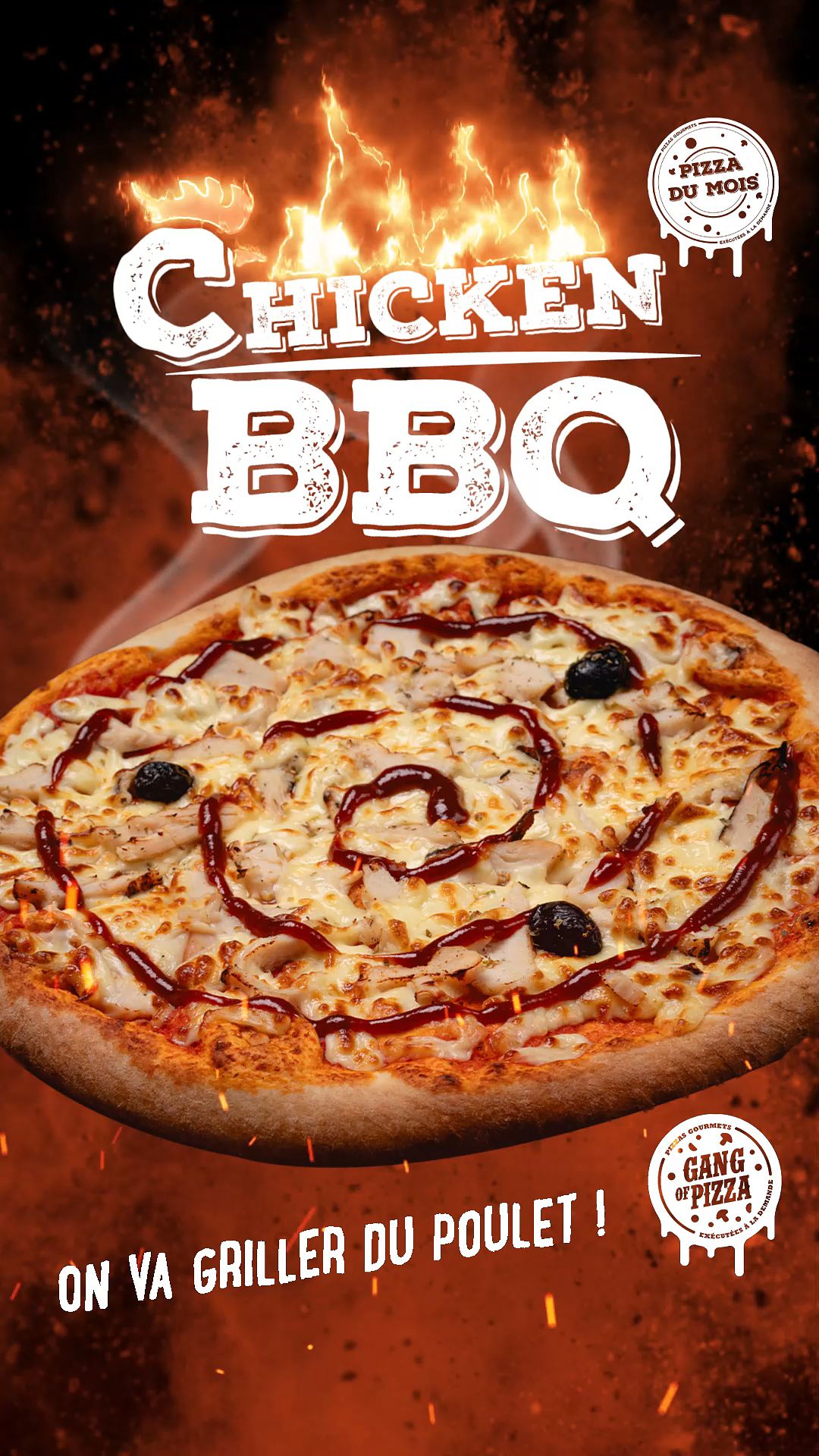 Motion design pour Gang Of Pizza
