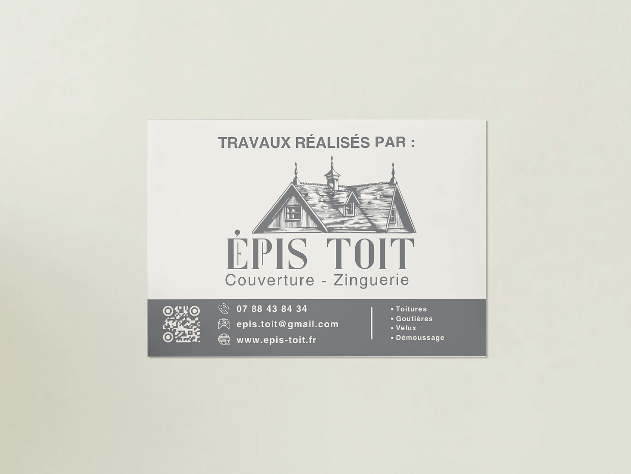 Panneau - Épis Toit