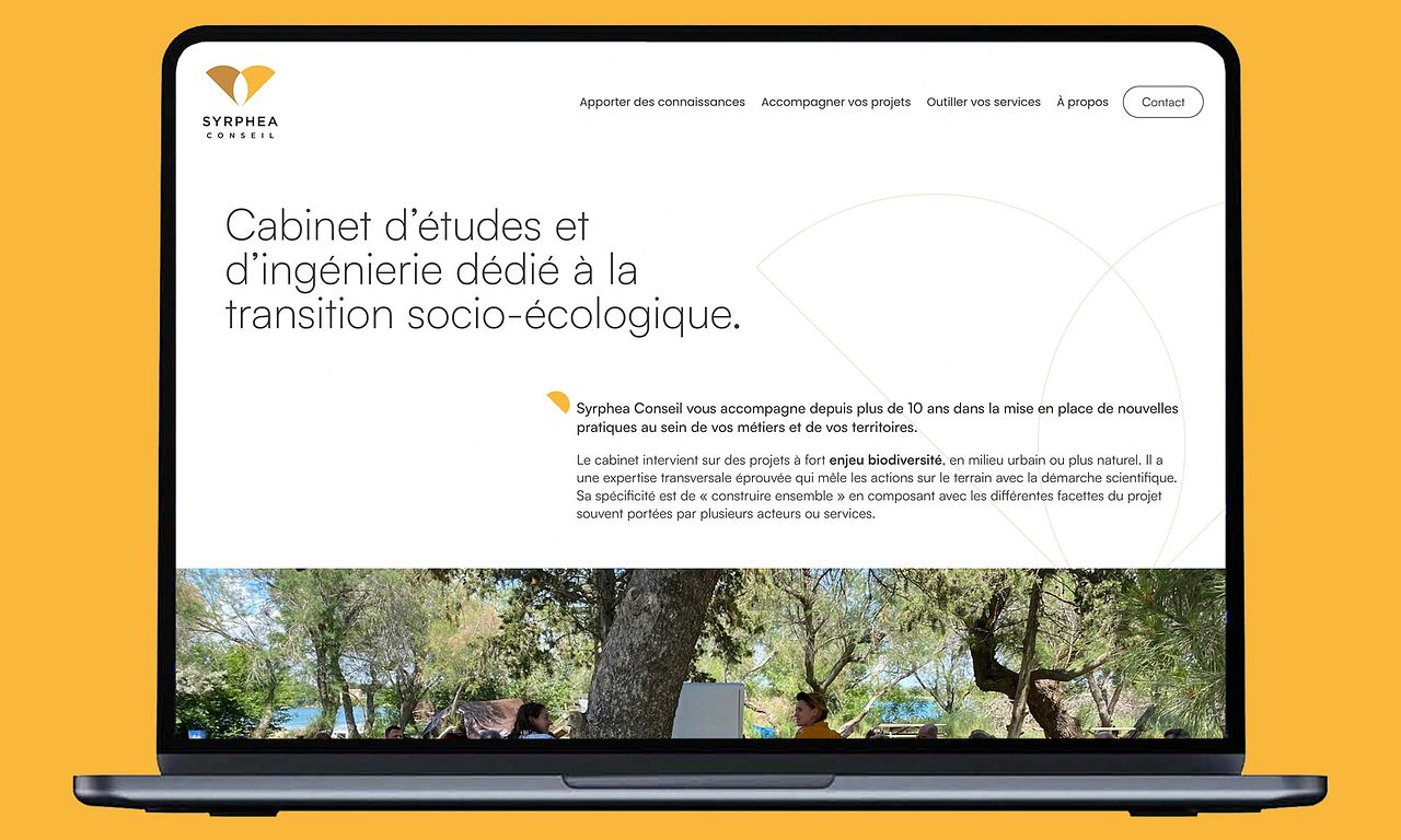 Site vitrine pour indépendant